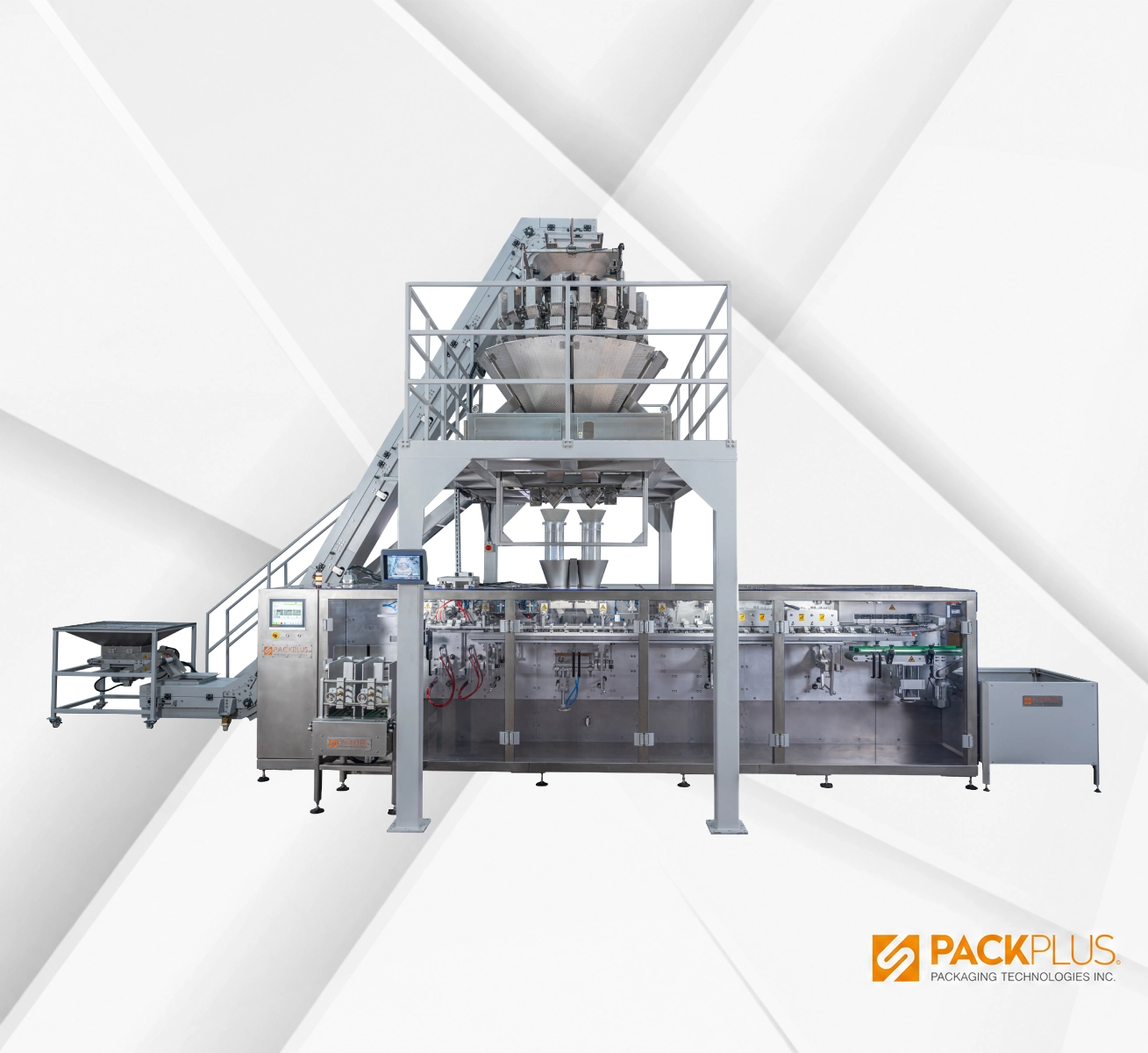 Vollautomatische Dublex Vorverpackte Horizontale Verpackungsmaschine